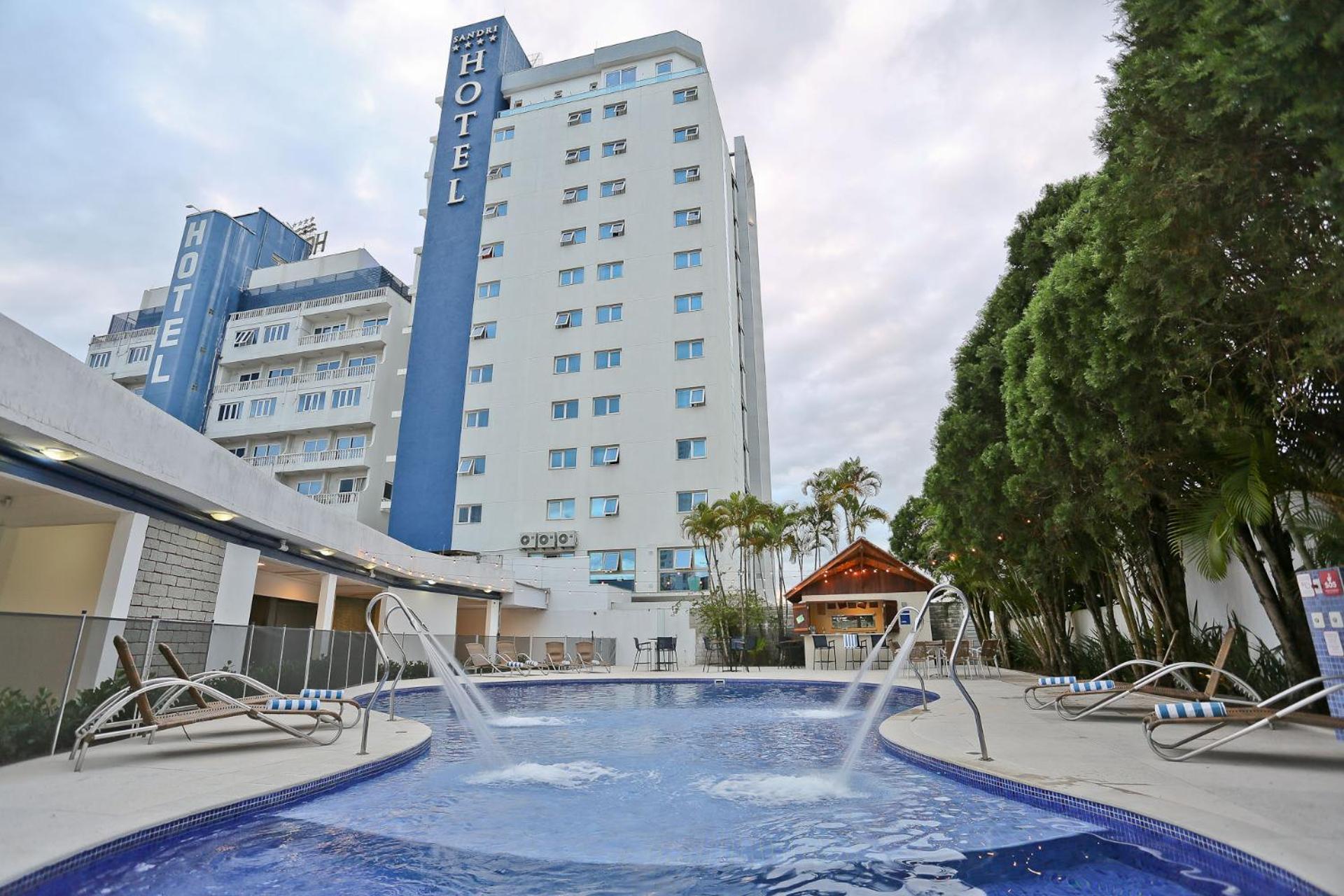 Sandri Palace Hotel Itajaí Eksteriør bilde